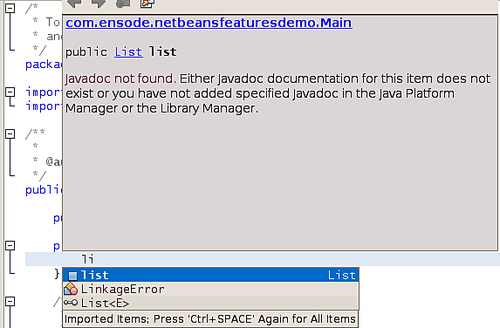 Code Completion