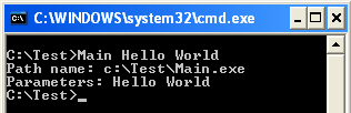 The main() Function