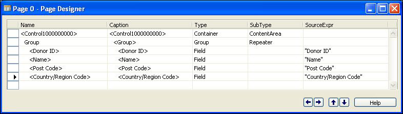 Creating a List page