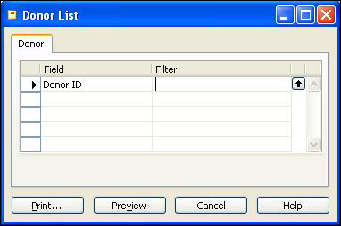 Creating a List format report