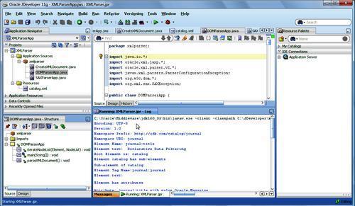 Running the Java application