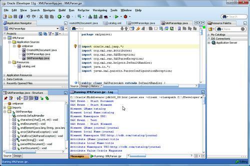 Running the Java application
