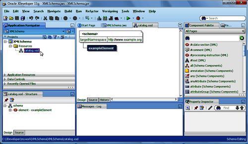 Creating an XML schema