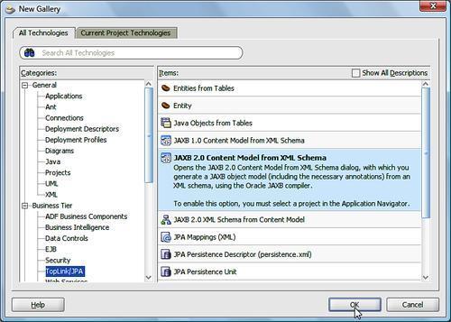 Compiling an XML schema