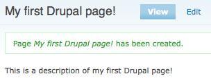Adding content to Drupal