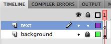 Adding text to a Flash application