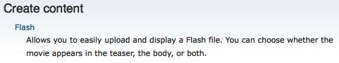 Adding Flash!