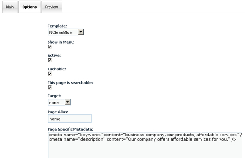 Creating Pages and Navigation | CMS Made Simple 1.6: Beginner's Guide