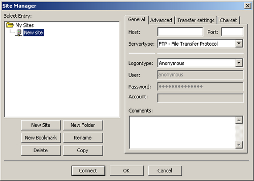 Uploading CMS Made Simple's files