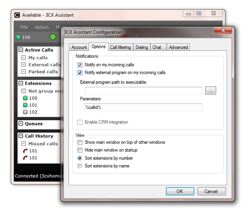 3CX Assistant3CX Phoneactivity