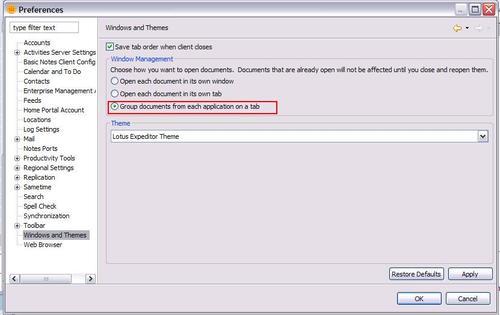 lotus notes client upgrade