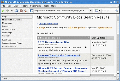 Time for action — Microsoft employee blogs