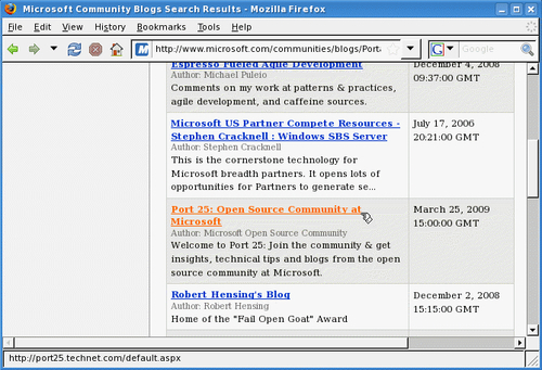 Time for action — Microsoft employee blogs