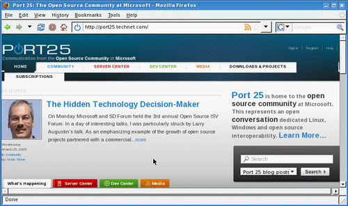 Time for action — Microsoft employee blogs