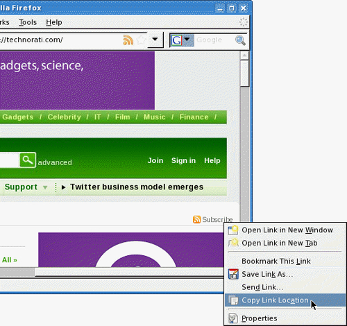 Time for action — using Bloglinesnewsfeedreaders, using