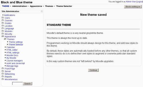 First Steps: Creating your First Complete Moodle Theme | Moodle 1.9 ...