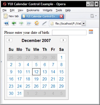 The initial HTML page