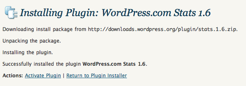 Downloading, unpacking, installing