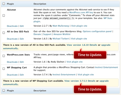 Troubleshooting plugins