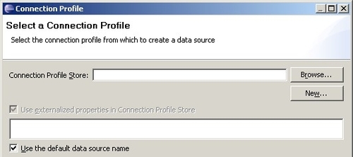 Creating data using the data store