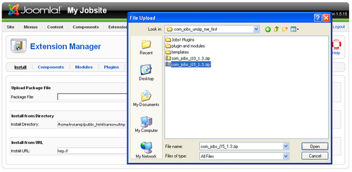 Installing and configuring Jobs!