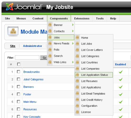 Installing and configuring Jobs!