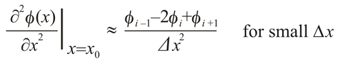 Finite differencing