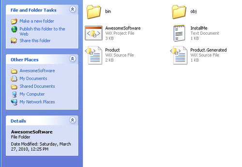 wix formatted file identifier