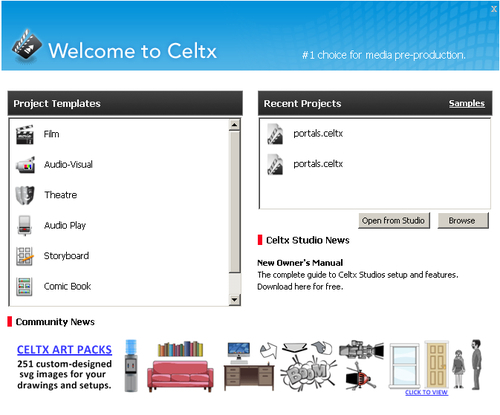 how to download celtx for free