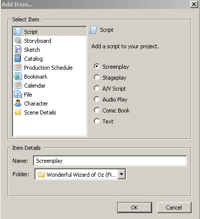 Time for action - adding Items