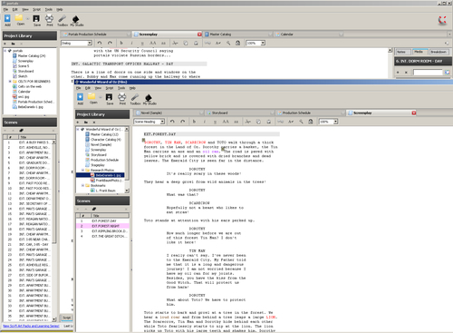 Inter-project document management
