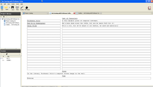Tracking the cast