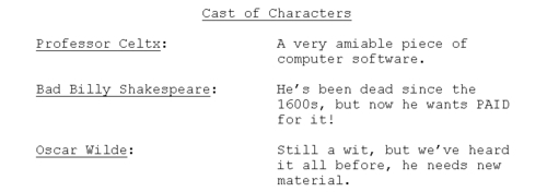 Tracking the cast