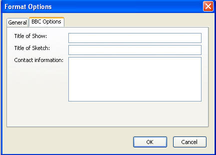 Time for action - using BBC formatting