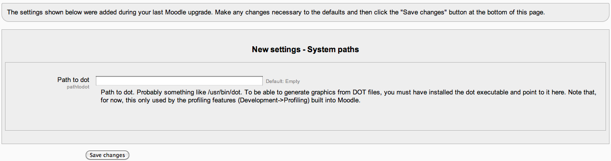 Running the update script