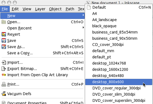 Starting a new design project