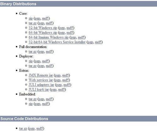 How to download the Tomcat software