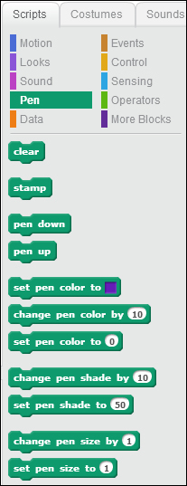 Scratch-like set pen color to block - Snap! Feature Requests