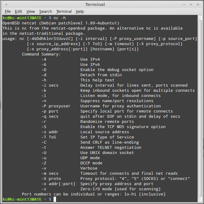 netcat windows command