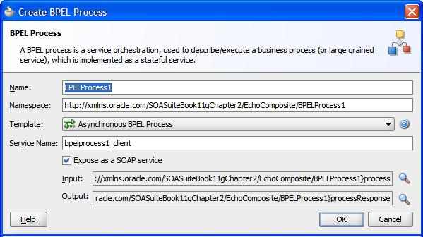 Creating a BPEL process