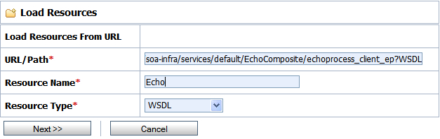 Importing a WSDL