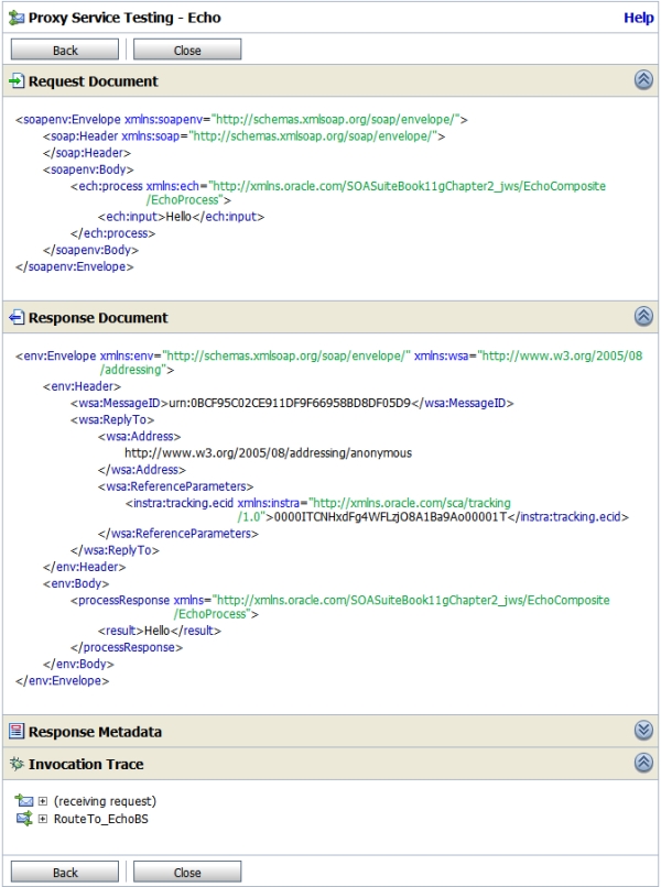 Testing our proxy service