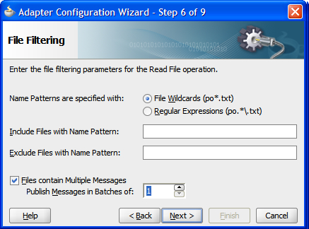 Selecting specific files