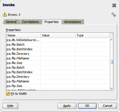 Configuring file locations through additional header properties