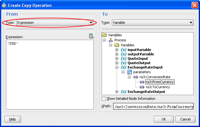 Assigning constant values to variables