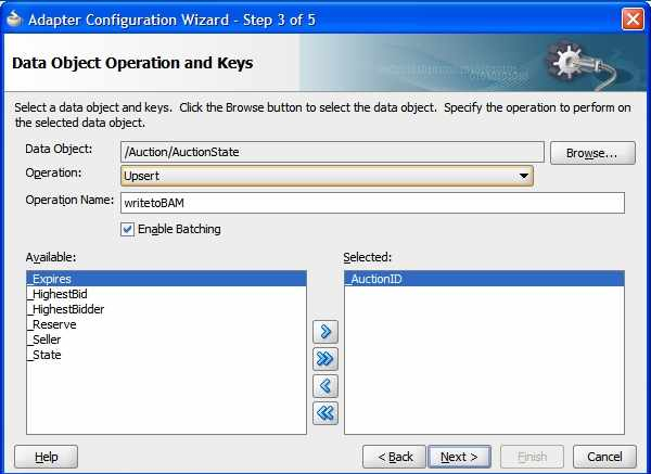 Creating a BAM adapter