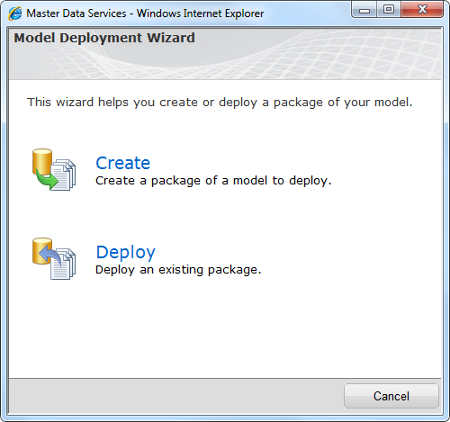 Installing sample models