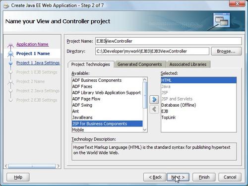 Creating an EJB 3 application