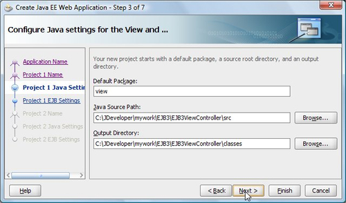 Creating an EJB 3 application