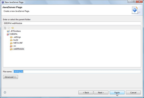 Creating a test client